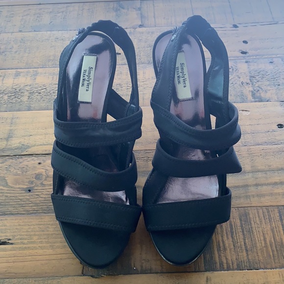 Strappy Black Heels - Picture 3 of 7